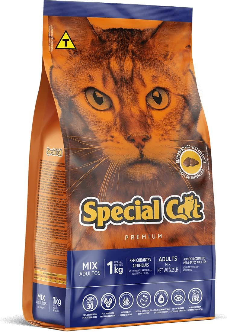 Ração Special Cat Premium Mix Adultos 3Kg