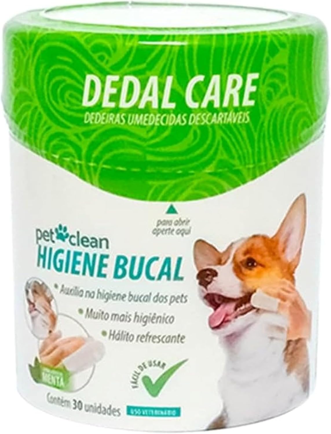 Dedal Care Bucal Pet Clean 30 Unidades
