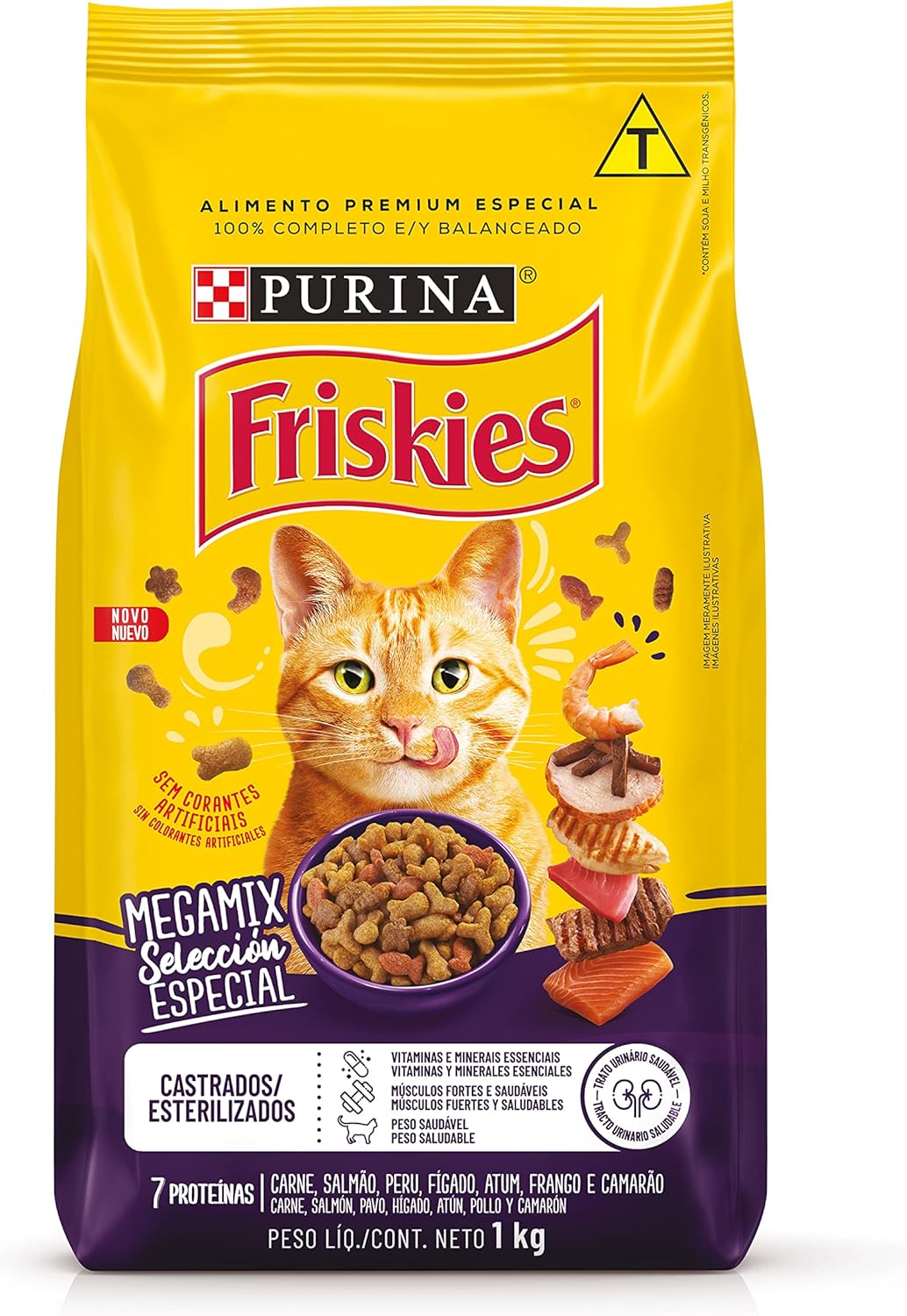 Purina Friskies Friskies Megamix Castrados 3Kg