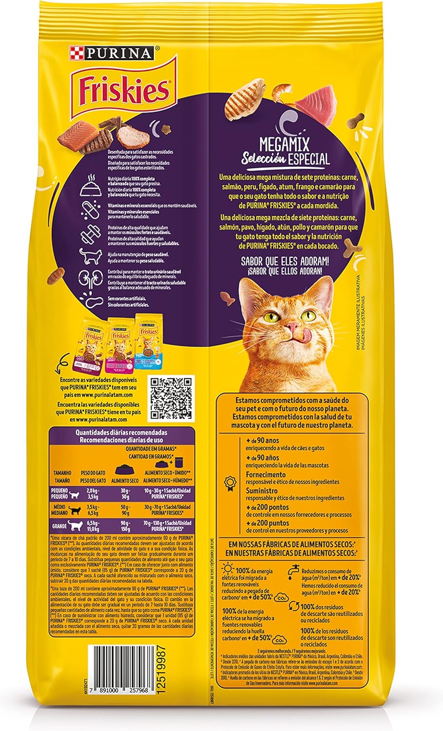 Purina Friskies Friskies Megamix Castrados 3Kg