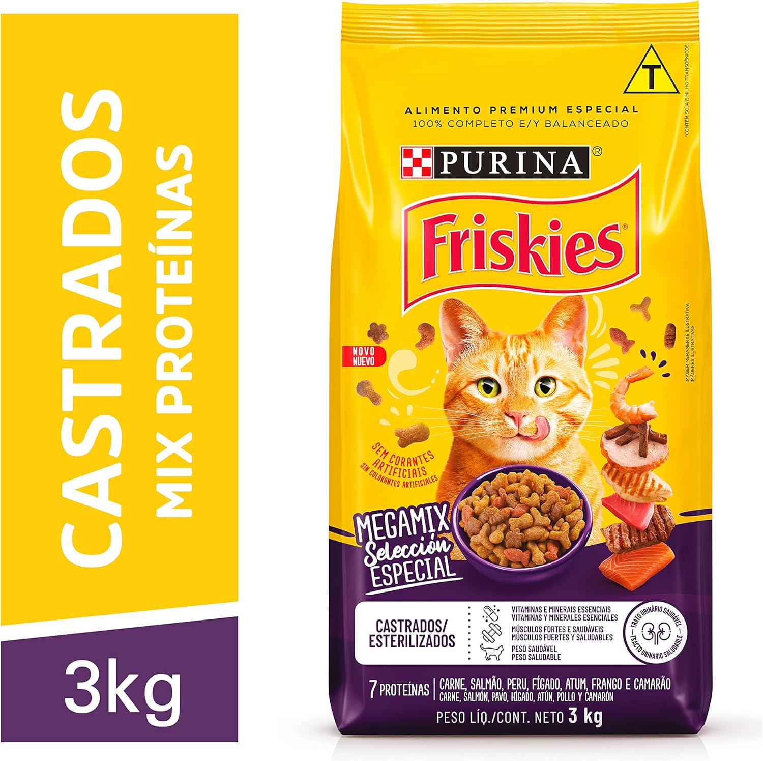 Purina Friskies Friskies Megamix Castrados 3Kg