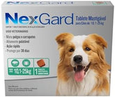 Nexgard Antipulgas e Carrapatos para Cães de 10,1 a 25kg, 1 tablete