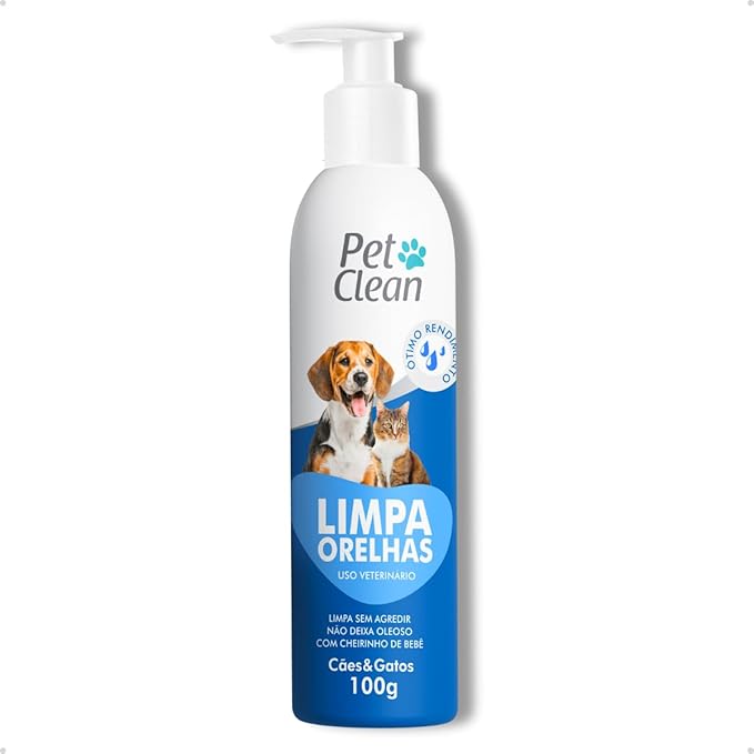 Limpador de orelhas Pet Clean - 100 ML