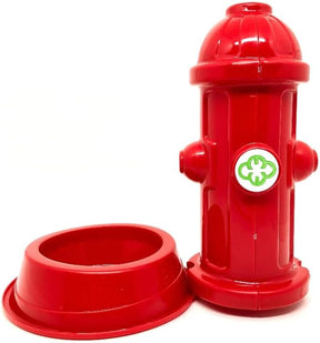 Hidrante Educador Pet Poste Xixi Fácil Sanitário Banheiro para Cães, Vermelho