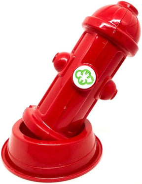 Hidrante Educador Pet Poste Xixi Fácil Sanitário Banheiro para Cães, Vermelho