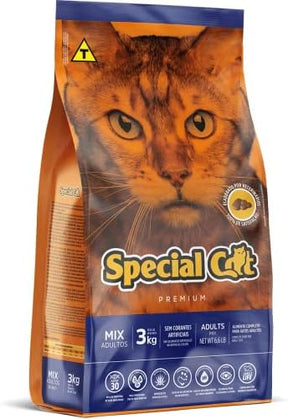 Ração Special Cat Premium Mix Adultos 3Kg