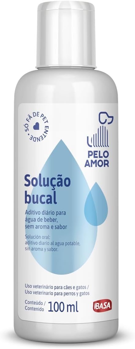 Ibasa, Solução Bucal Higienizante para Cães e Gatos 100ml