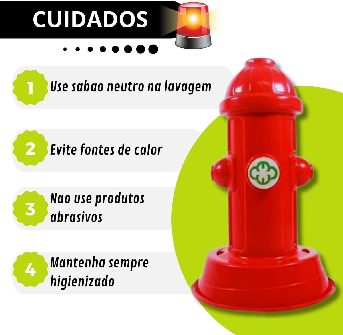 Hidrante Educador Pet Poste Xixi Fácil Sanitário Banheiro para Cães, Vermelho