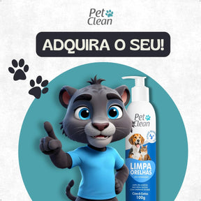 Limpador de orelhas Pet Clean - 100 ML