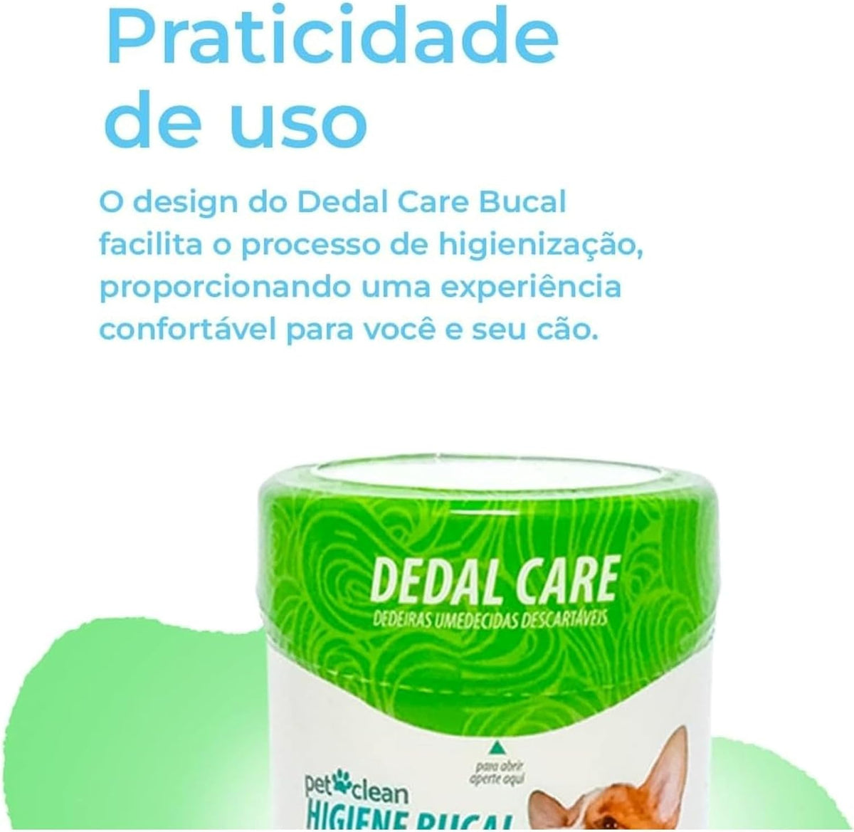 Dedal Care Bucal Pet Clean 30 Unidades