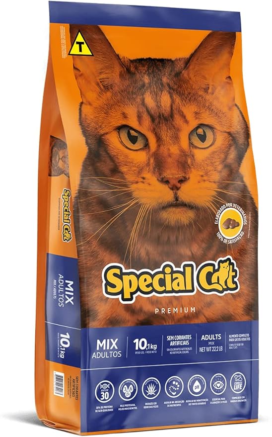 Ração Special Cat Mix Adultos 10,1Kg