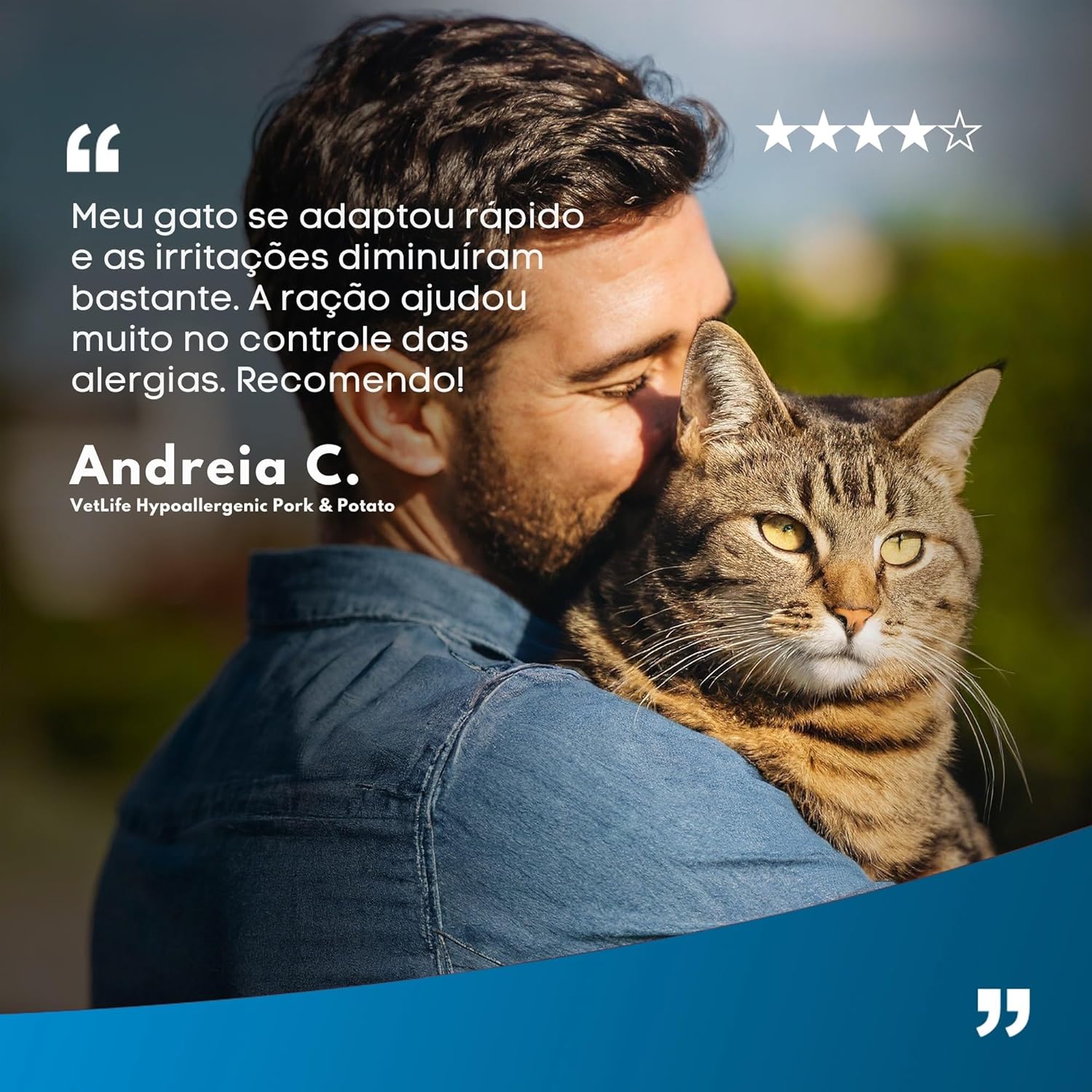 Vet Life Hypoallergenic Pork & Potato para Gatos Adultos de Todas as Raças 2Kg